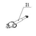 Bronco Rear Linear actuator L=100mm 77-12161