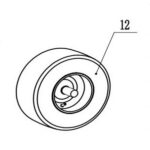 Bronco Wheel complete 77-12161