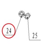 Bronco Nut for lock pin 77-12191