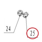 Bronco Lock washer for lock pin 77-12191