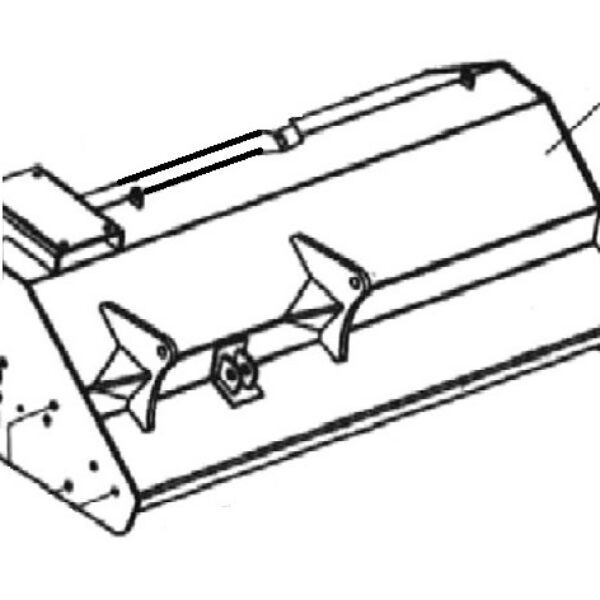 Bronco Frame for flail mower 77-12490