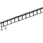 Bronco Protection plate axle for flail mower 77-12490