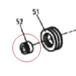 Bronco Pulley flange for flail mower 77-12490