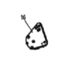 Bronco Support plate Right for flail mower 77-12490