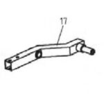 Bronco Wheel bracket for flail mower 77-12490