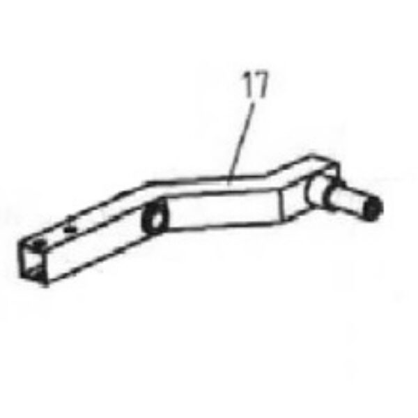 Bronco Wheel bracket for flail mower 77-12490