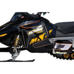 Frogzskin Ski Doo XR Clutch Side Vent Kit 2009-15 (4pc)