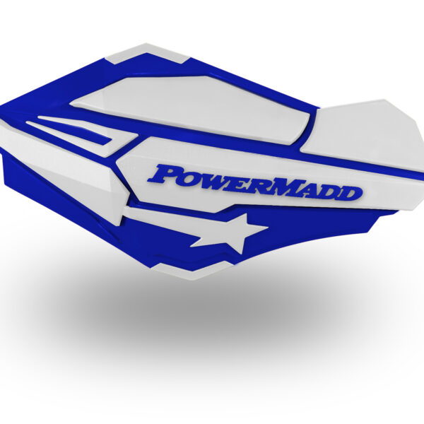 Powermadd Sentinel Handguards Blue/White