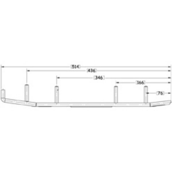 Sno-X Ripper Four Runner 4" Hardmetal