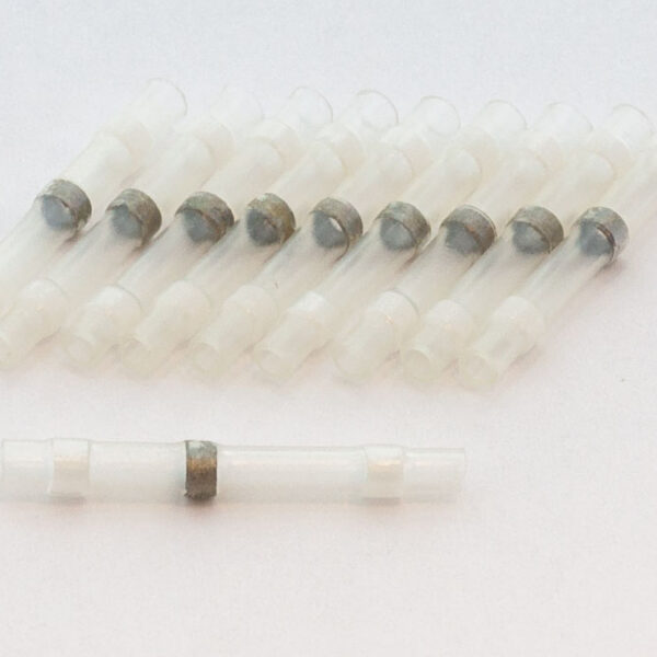 Hyper Connector butt slice White 10pcs 0.2-0.7mm2