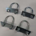 GKA Universal mounting set U-form (4pcs)