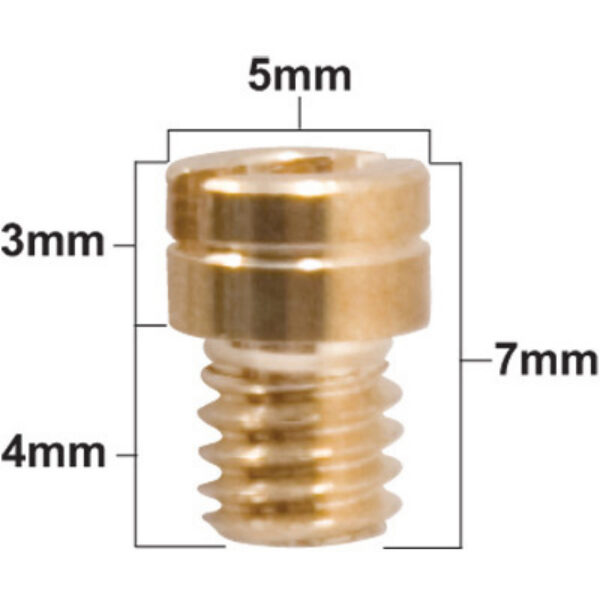 ProX Main Jet, Keihin 99101-116 # 80 , (5 pcs)