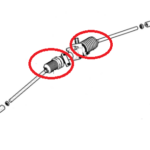 Bronco Steering rack boot Polaris