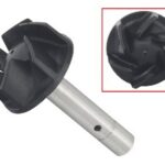 Bronco Waterpump shaft with impeller