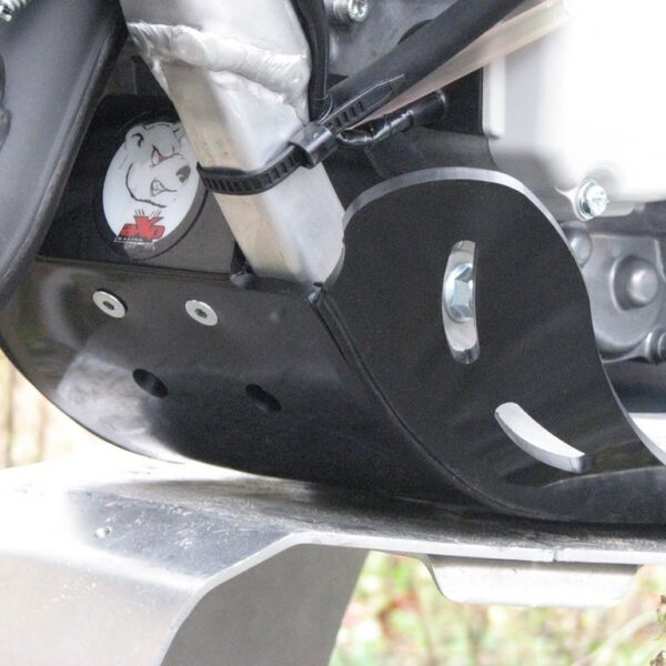 AXP Skid Plate PHD 6mm Black Yamaha YZ125 05-23 / Fantic XE125/XX125 21-23