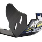 AXP Xtrem HDPE Skid Plate Black Husqvarna FE250/FE350 17-23
