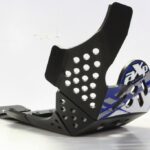AXP Xtrem HDPE Skid Plate Black Yamaha YZ250F/250FX/450F/450FX/WR250F/450F 19-