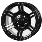 BSK Wheel 12x7 4/110 4+3 Black