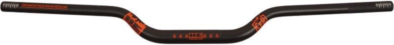 CFR Hard enduro handlebar 2”-50mm Rise Black/Orange