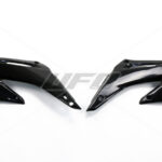 UFO Radiator covers CR125/250 02- Black 001