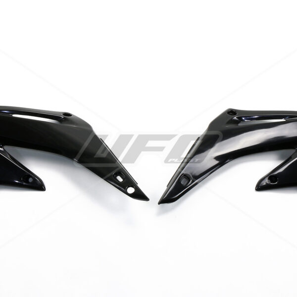 UFO Radiator covers CR125/250 02- Black 001