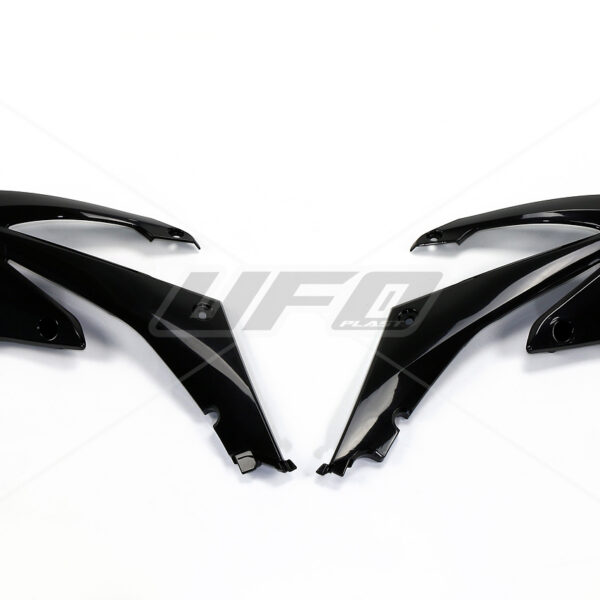 UFO Radiator cover CRF250 10-13CRF450 09-12 Black 001