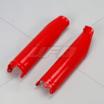 UFO Fork guards CRF450R 09-18 CRF250R 14-18 Red