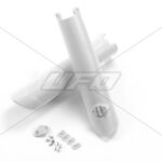 UFO Fork slider protectors HVA TC/FC 125-450 15-22 TE/FE 125-501 16-23 White