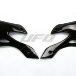 UFO Radiator shrouds KX125/250 99-02 Black 001
