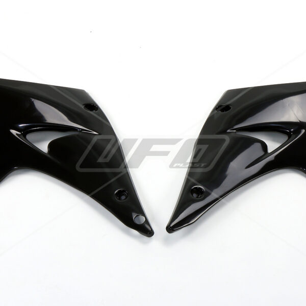 UFO Radiator cover KX125-250 03-08 Black 001