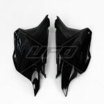 UFO Side number plates KX85 14- Black 001