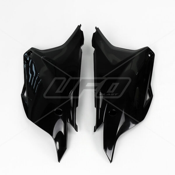UFO Side number plates KX85 14- Black 001