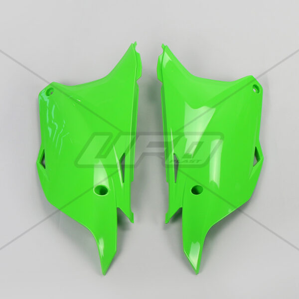 UFO Side number plates KX85 14- Green 026