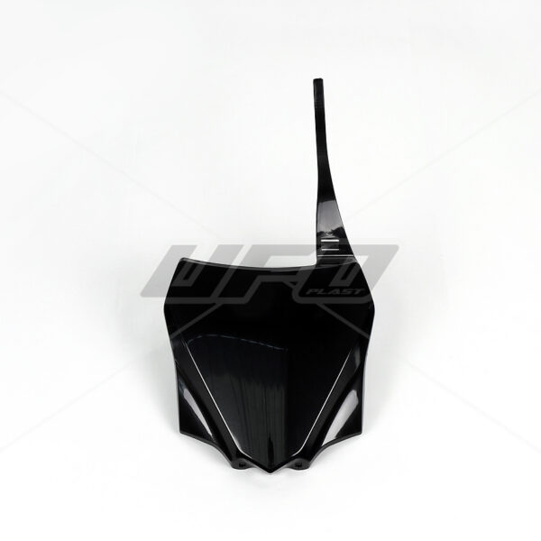 UFO Front number plate KX85 14- Black 001