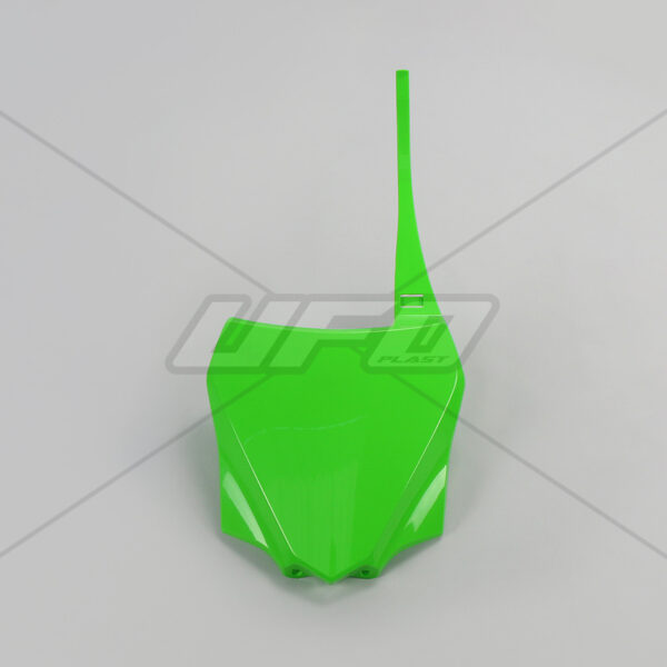 UFO Front number plate KX85 14- Green 026