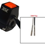 RSI Kill Switch push button alu with OEM terminals BRP Gen 4 2-strokes