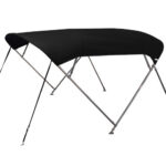 OS CRUISER BIMINI STAINLESS STEEL 4 BOW 1.8M-2.1M BLACK