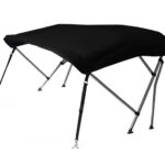 OS WHITEWATER PRO BIMINI 1.5 - 1.7M BLACK SUNBRELLA
