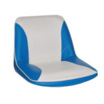 OS C- SEAT UPHOLSTERED BLUE/WHITE
