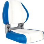 OS SIROCCO FOLDING SEAT - BLUE/WHITE