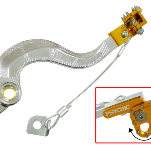 Sixty5 brakepedal RMZ450 08-13 gold