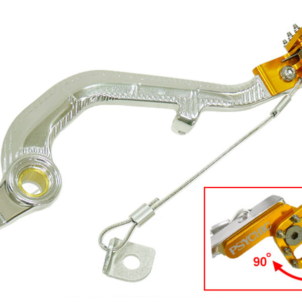 Sixty5 brakepedal RM250 01-08 gold