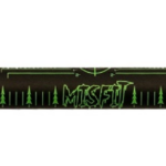 CFR Misfit Handlebar Narrow 1/2" 1/8 Black/Green