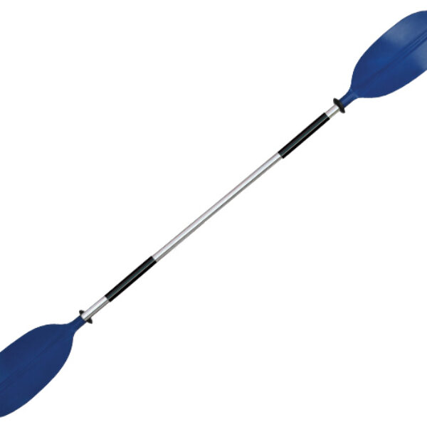 OS KAYAK PADDLE 1 PCE - ASYMMETRIC BLADES 2170mm BLUE