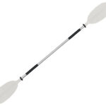 OS KAYAK PADDLE 1 PCE - ASYMMETRIC BLADES 2170mm WHITE
