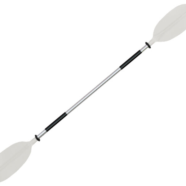 OS KAYAK PADDLE 1 PCE - ASYMMETRIC BLADES 2170mm WHITE