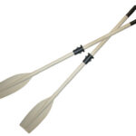OS OARS ALUMINIUM SOLID 1 PCE WITH STOPS 1.52M (5') PAIR