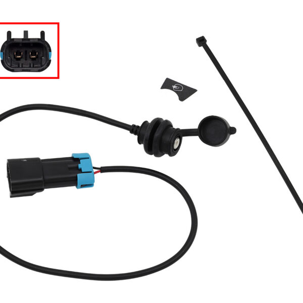 Sno-X Heated visor plug kit Polaris 2019-