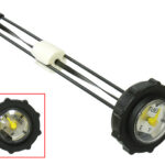 Sno-X Fuel tank cap with gauge Polaris