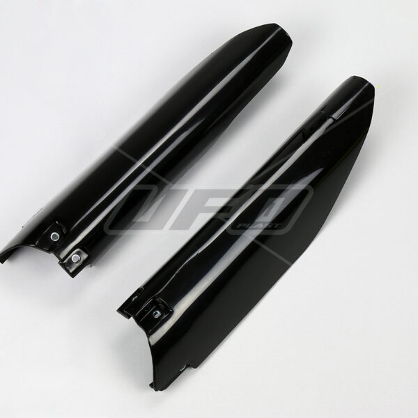 UFO Fork slider protectors RM125/250 07-12 RM-Z250/450 07- Black 001